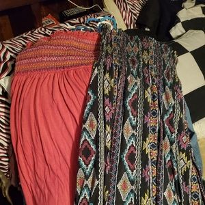 2 maxi dresses